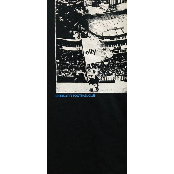 Charlotte FC Ally Soccer T-Shirt XL Men’s Black Anton Walkes Forever Memorial - Picture 4 of 8